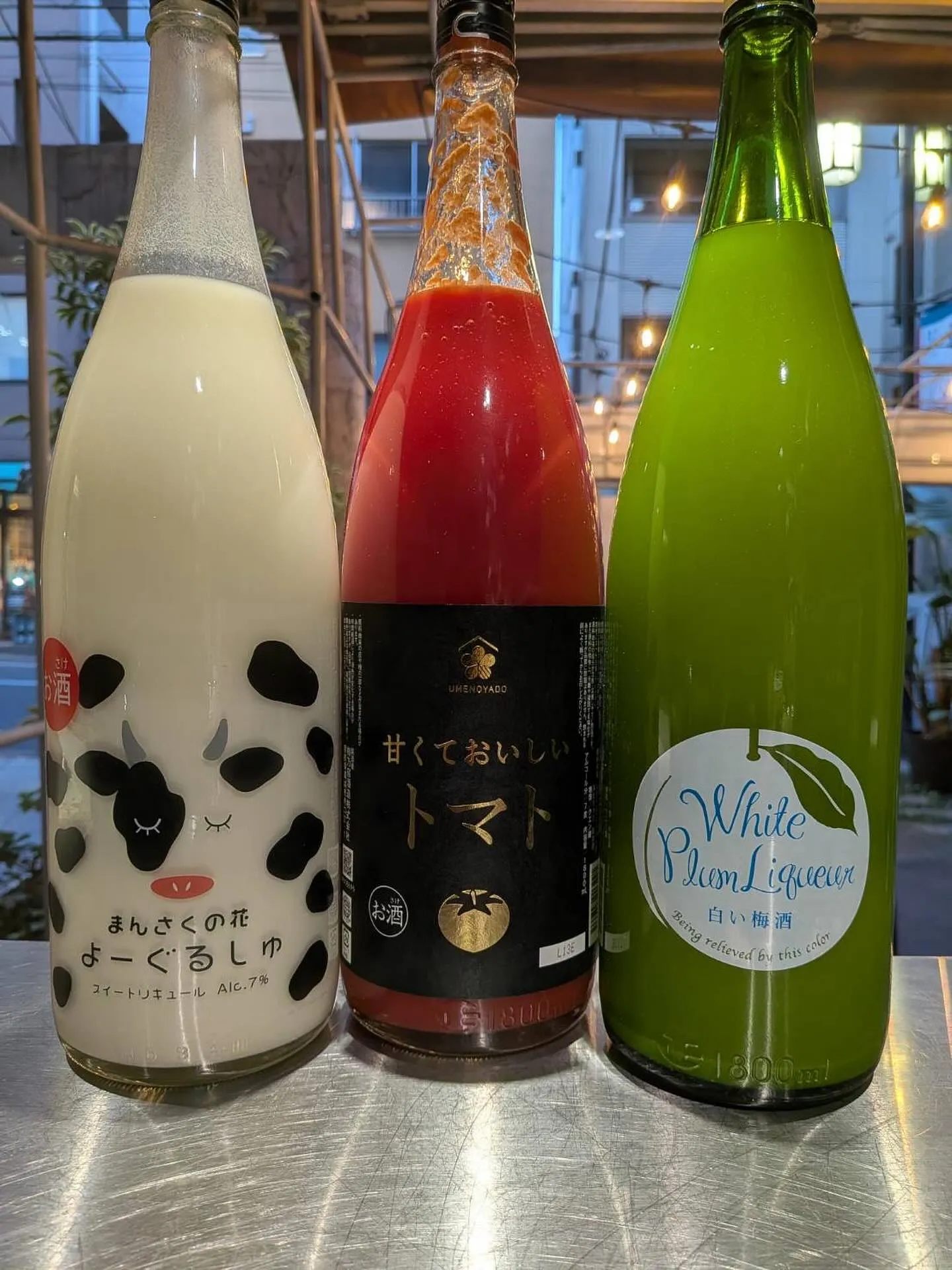 色々なリキュール入りました。