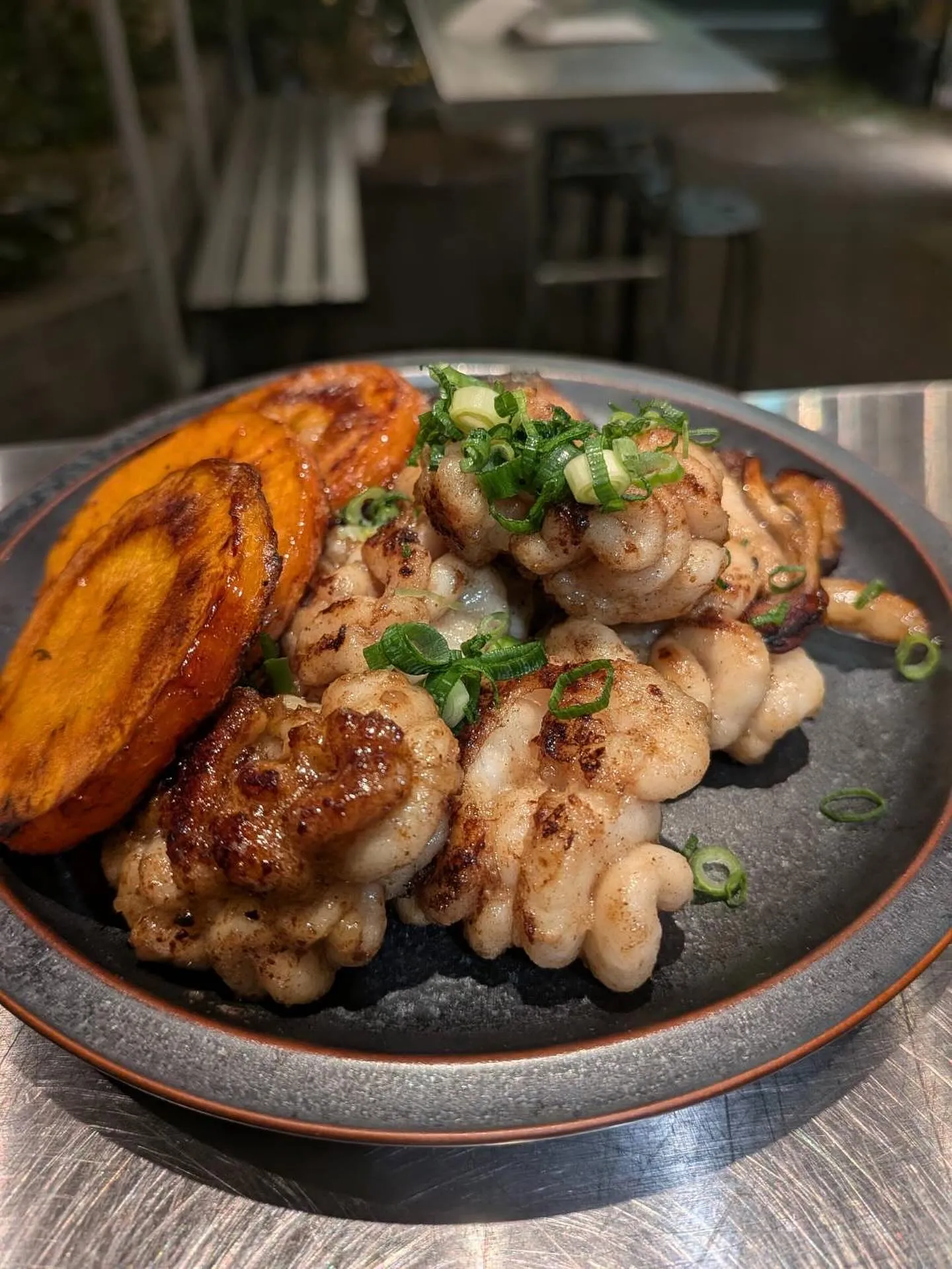 白子バター焼きです。