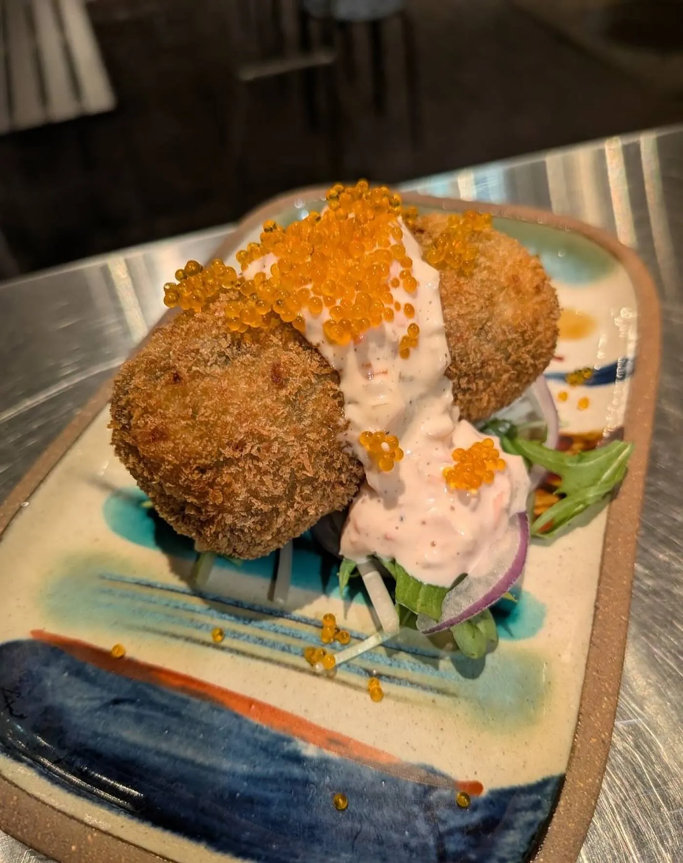 鮭とほうれん草のグラタンコロッケ